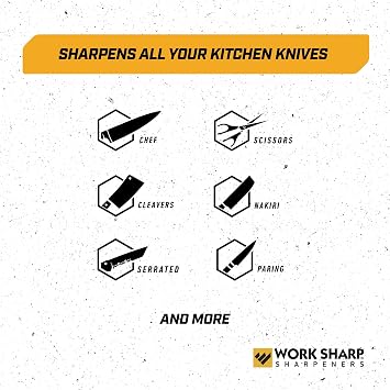 Work Sharp Professional Electric Culinary E5 Kitchen Knife Sharpener