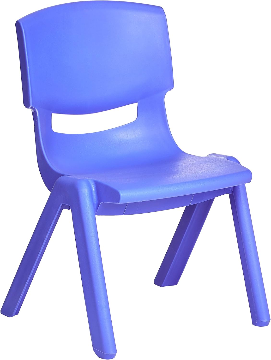  Basics 10 Inch School Classroom Stack Resin Chair, Green, 6-Pack: Industrial & Scientific