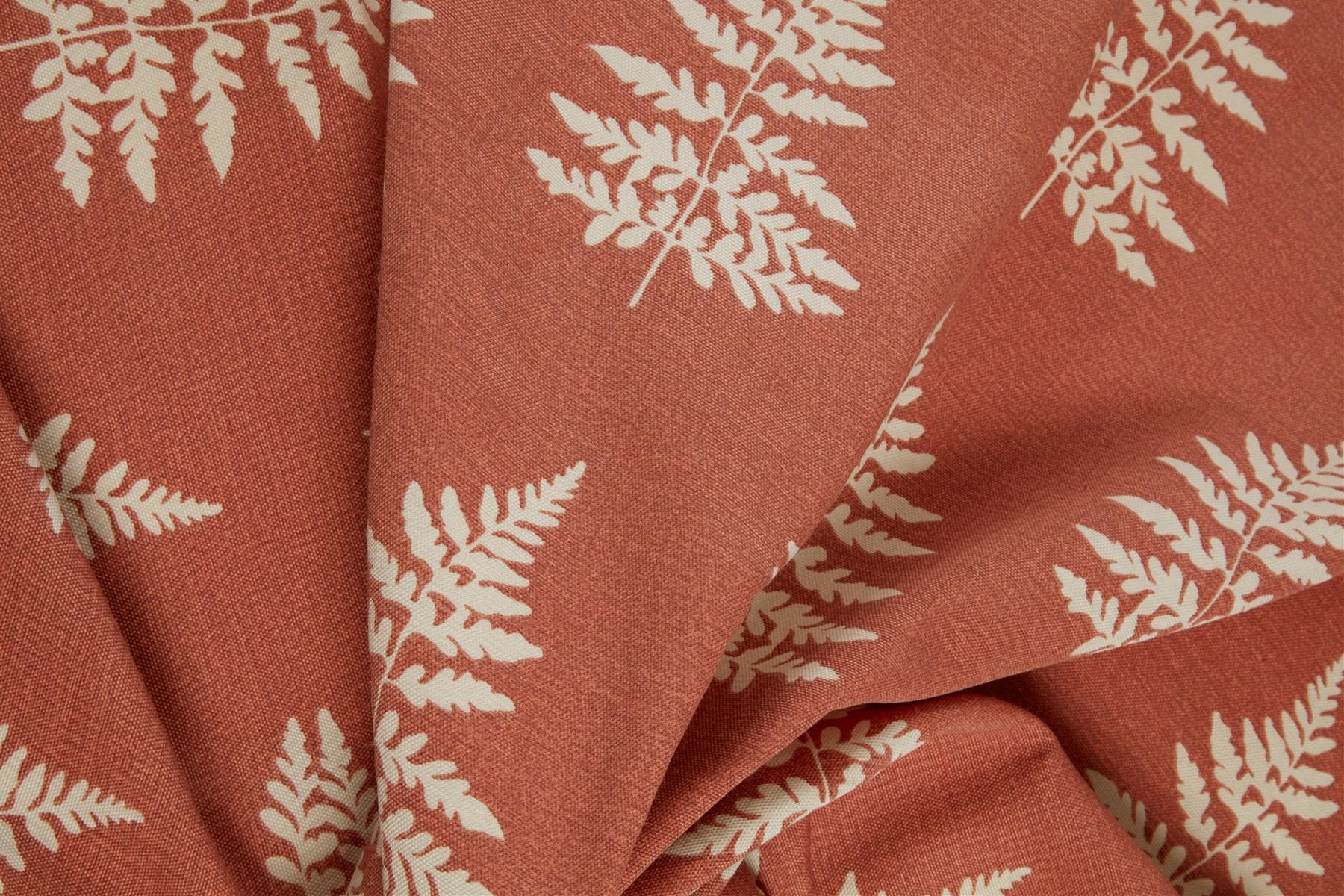 Sundour Esher Light Filtering Curtains Orange 46x54, W 460.6" x L 53.9" (2 Panels) - Image 4