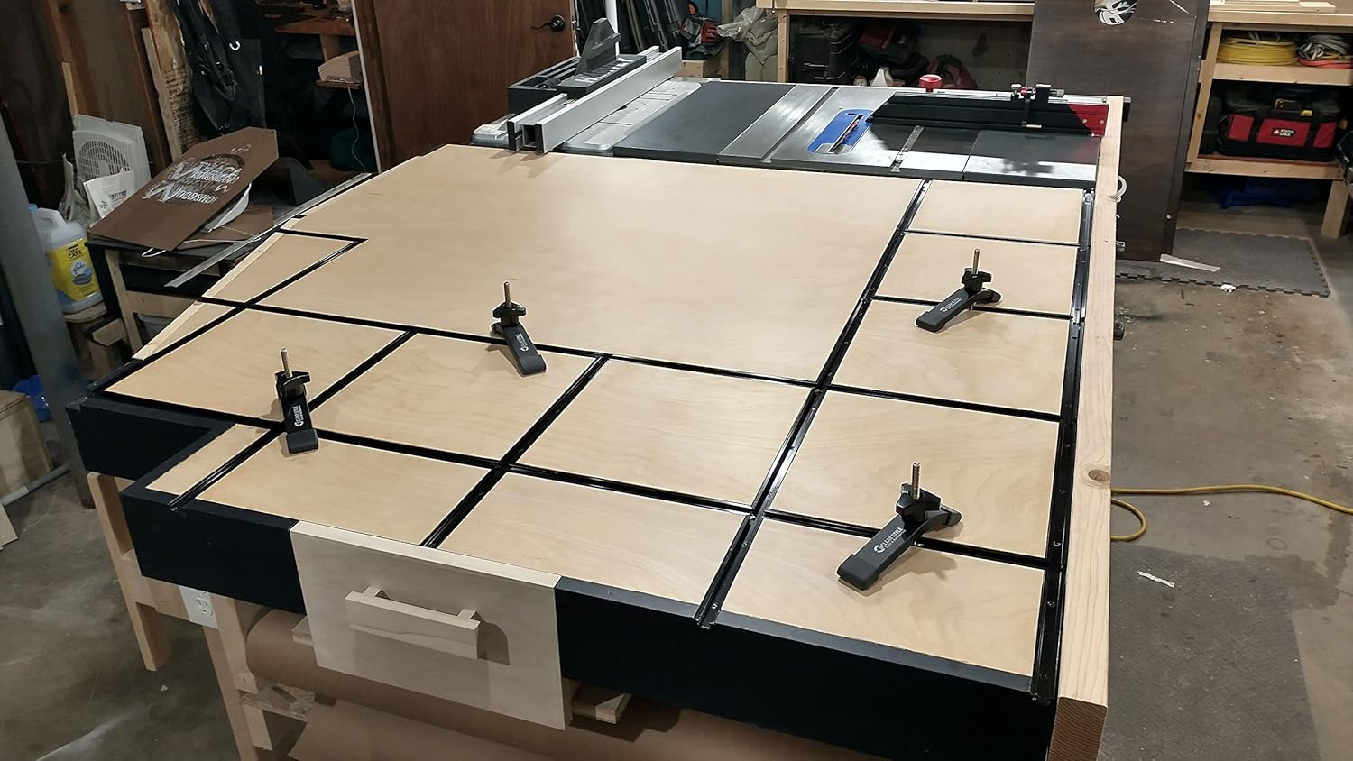 T Tracks 36 Inch for Woodworking by CLEAR STYLE, Double-Cut Jig Profile Universal T-Tracks with Predrilled Mounting Holes (36 Inch 6 Pack)