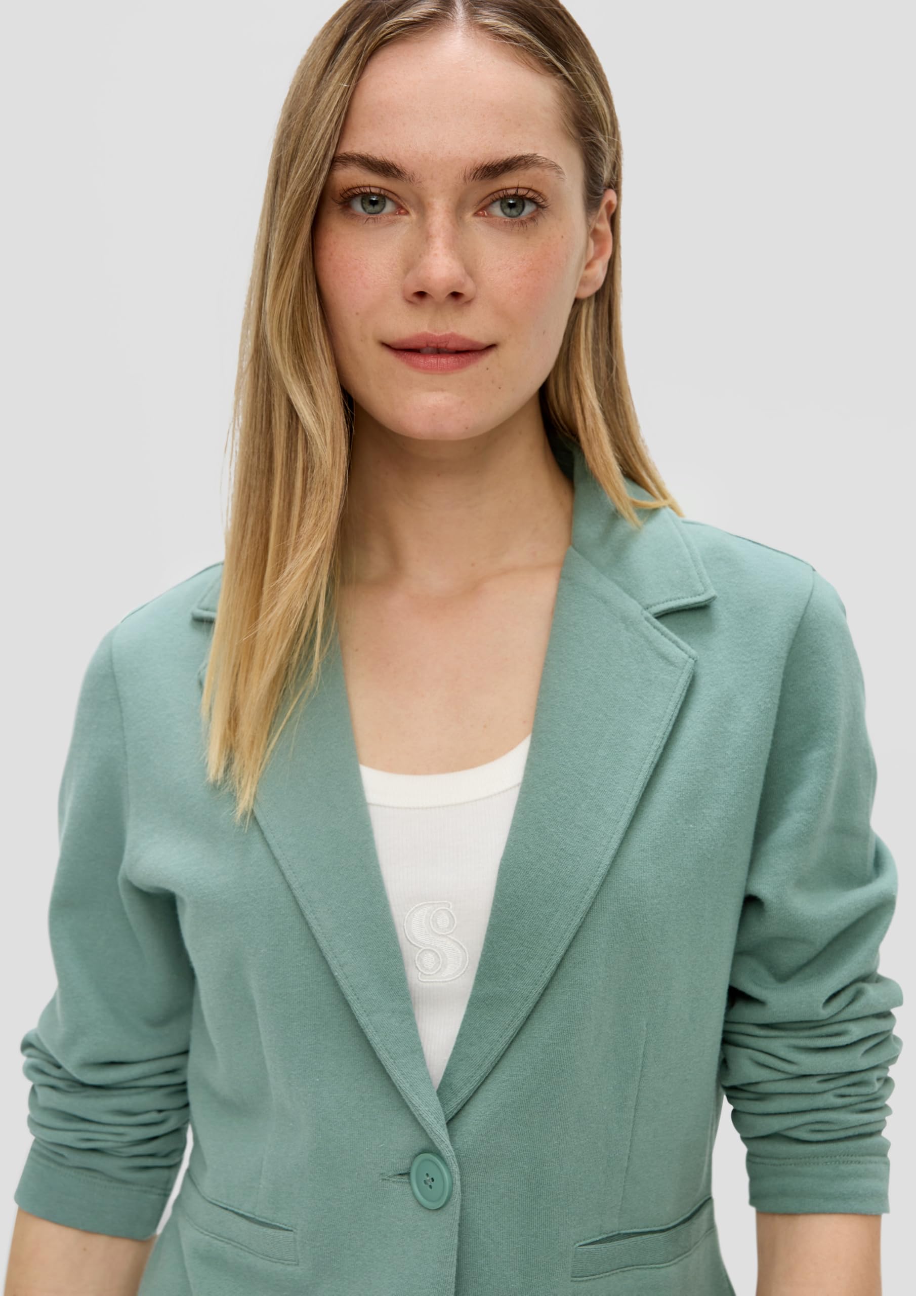 s.Oliver Damen Sweat Blazer Sweat Blazer