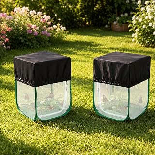 2set 23.6 * 16.7In Caterpillars for Butterflies kit Caterpillar Habitat Butterfly Enclosure Include Poop Tray
