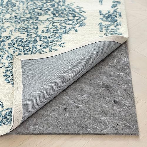 Miniatura 10 de RUGPADUSA - Acolchado antideslizante mejorado de doble superficie de fieltro y goma, de 6 x 9pies x 38de pulgada de espesor, añade comodidad y