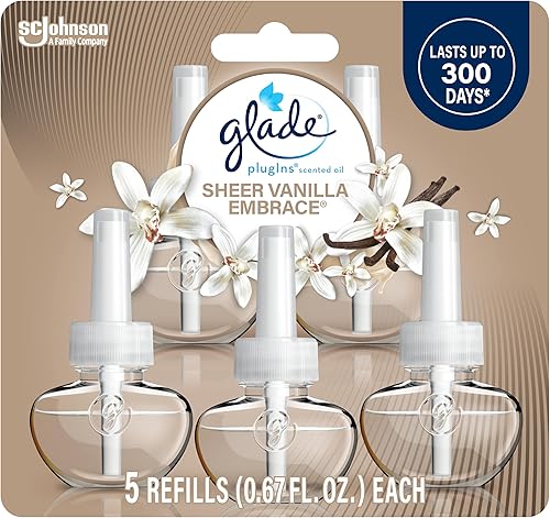Vista 149 de Glade PlugIns - Repuestos de ambientador, con aceites esenciales y perfumados para el hogar y el baño, Sky & Sea Salt, 3.35 onzas líquidas, 5