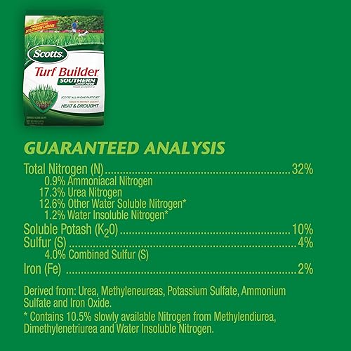 Miniatura 11 de Scotts Southern Turf Builder fertilizante para césped, Estándar