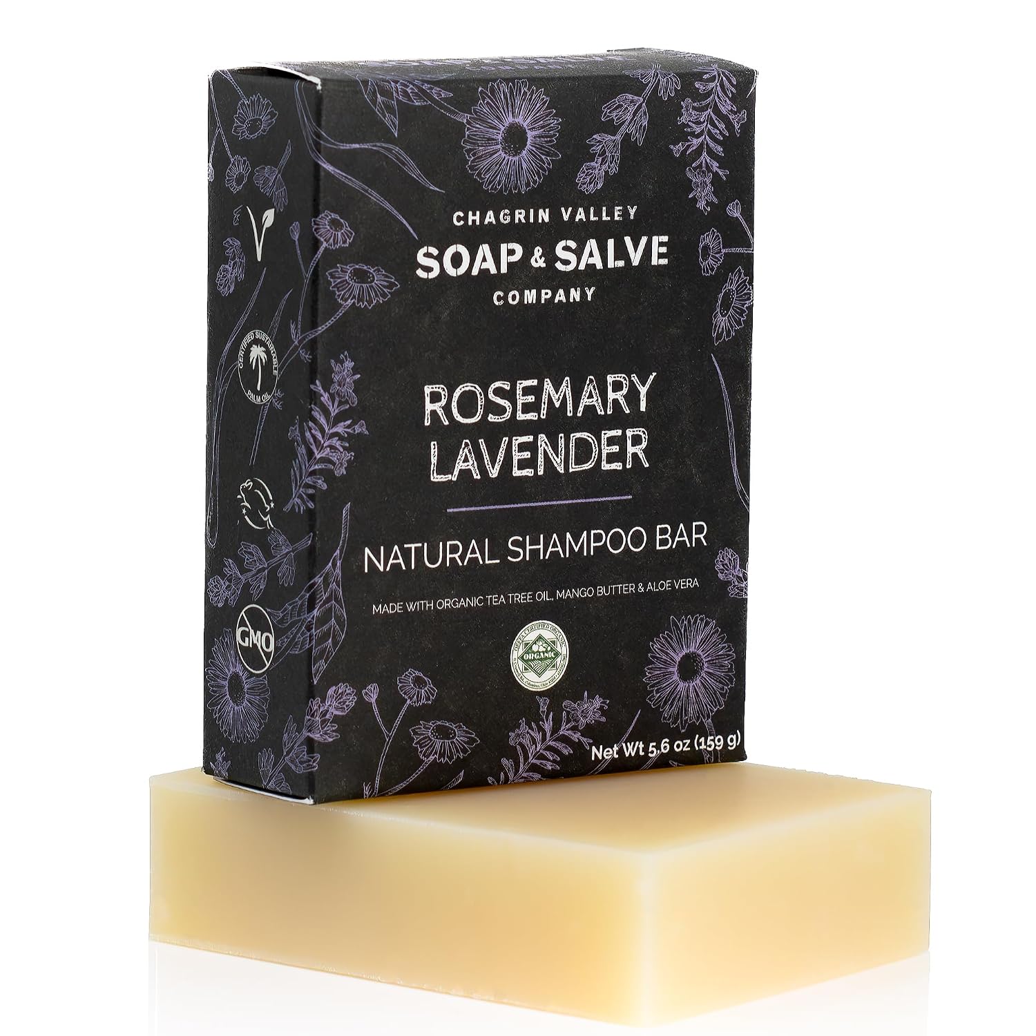 Chagrin Valley Soap & Salve Organic Lavender Shampoo - Soothing