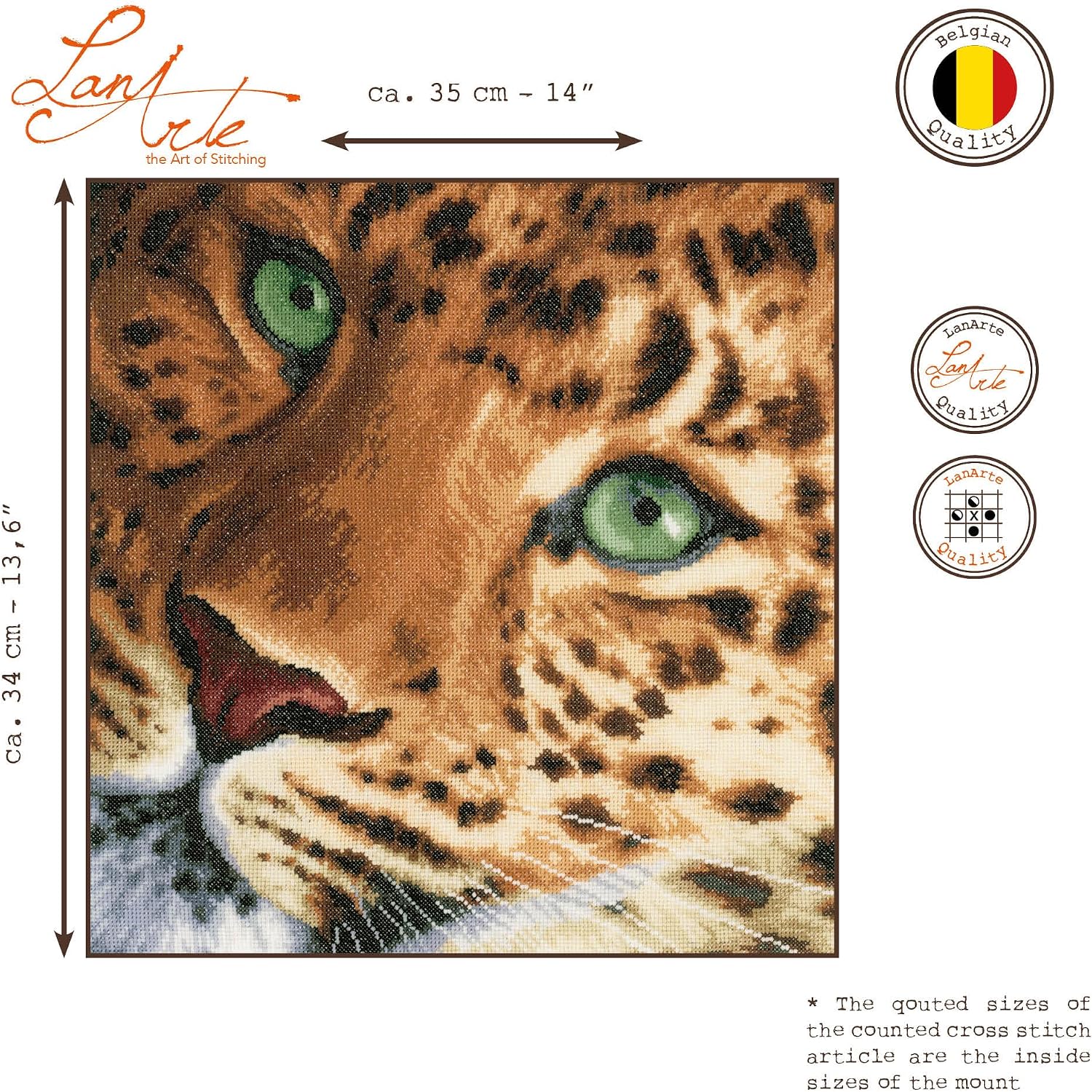 Lanarte Fortune Telling Counted Cross Stitch Kit