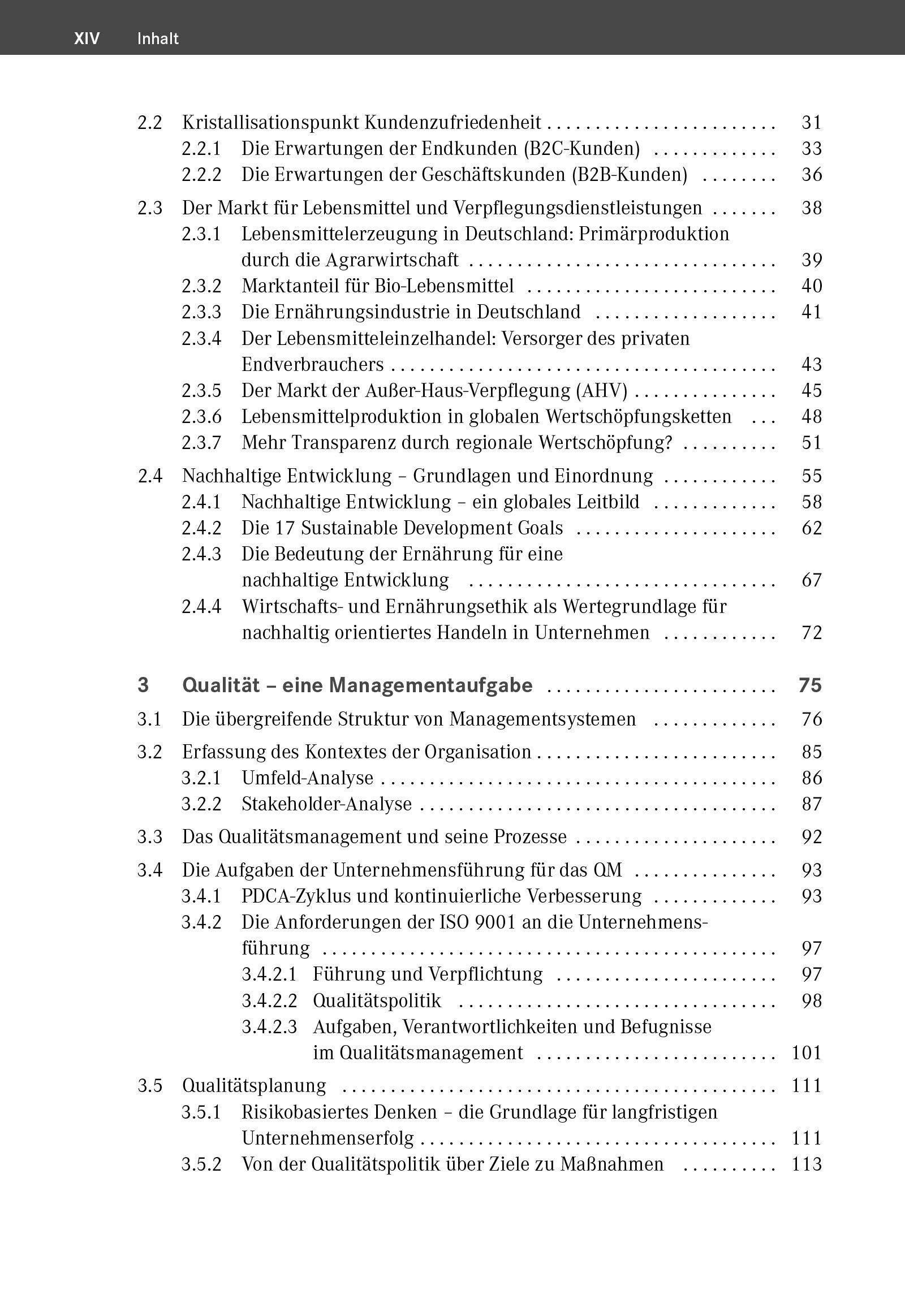 Qualitätsmanagement in der Ernährungswirtschaft: Qualität, Sicherheit und Nachhaltigkeit umsetzen