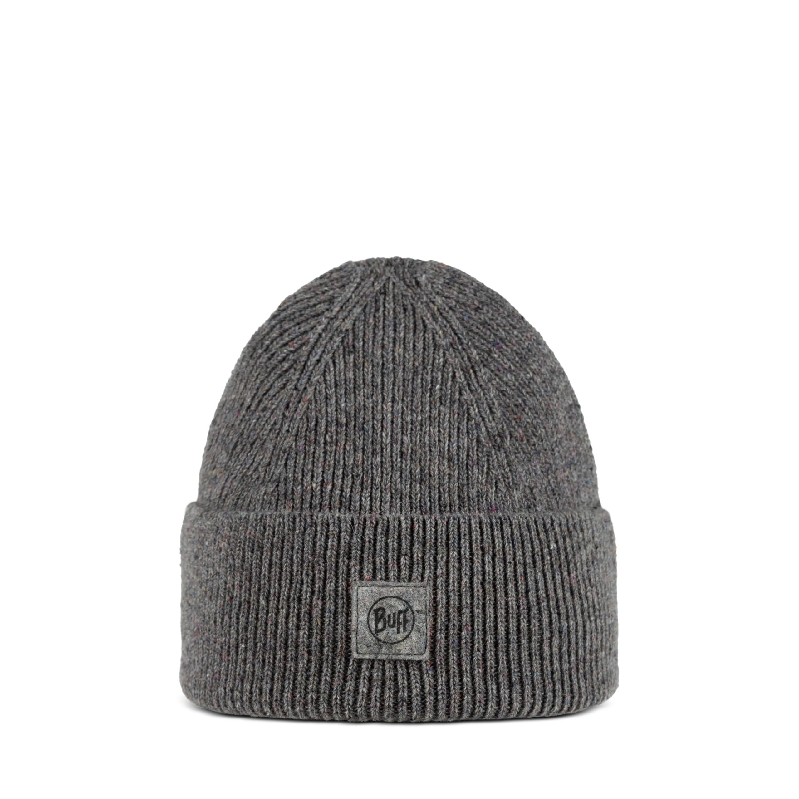 Buff| Gorro Knitted Frio Extremo, Practico, Versatil, Moda, Aislamiento Termico, Comodo Hombre Mujer Talla única Gris