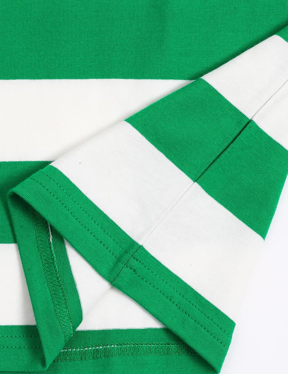 COSLAND Boys' Striped Polo Shirt, Cotton Short Sleeve Shirt, X-Small-Large - Image 5