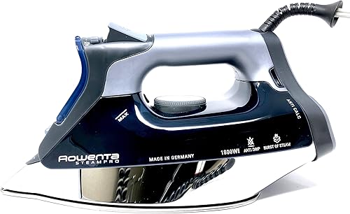 Rowenta Steam Pro - Plancha profesional de 1800 W con encendidoapagado automático 400 agujeros