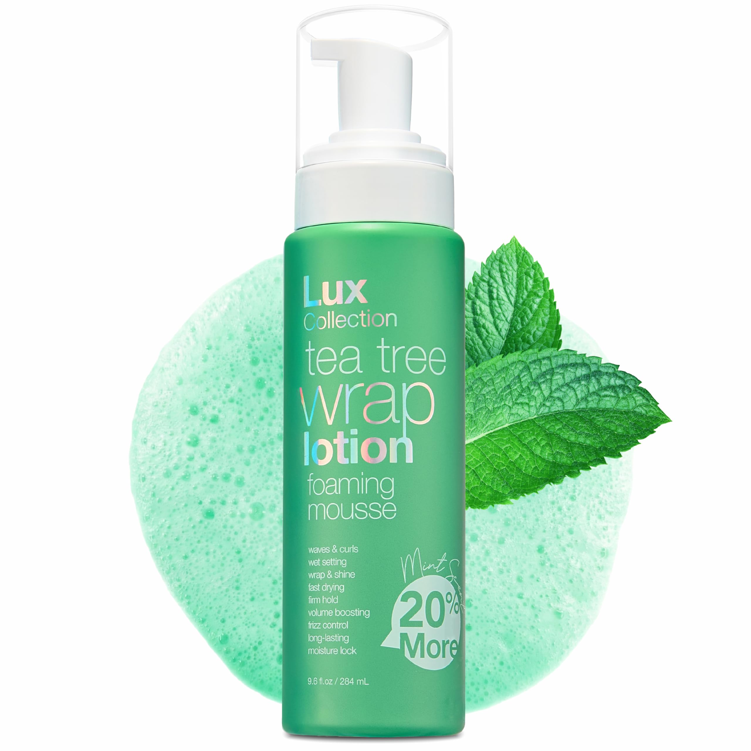 Amazon.com: Lux Collection Wrapping Foam Lotion Wave Curl Wet
