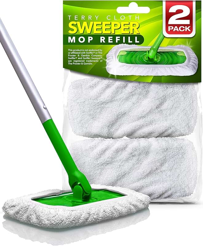 swiffer mop heads