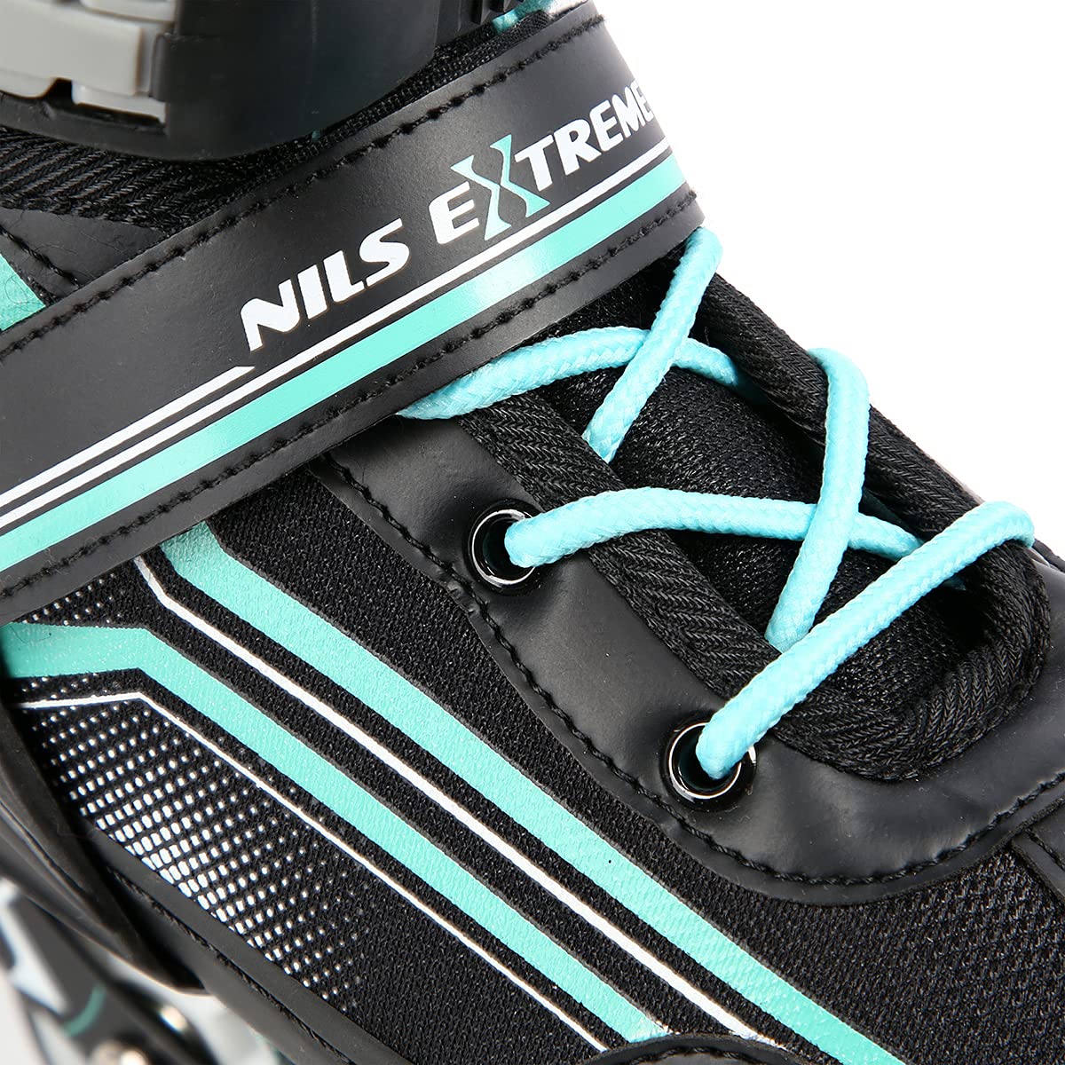 Nils Extreme Lucky - Pattini in linea 2 in 1, misura 34-38, regolabili