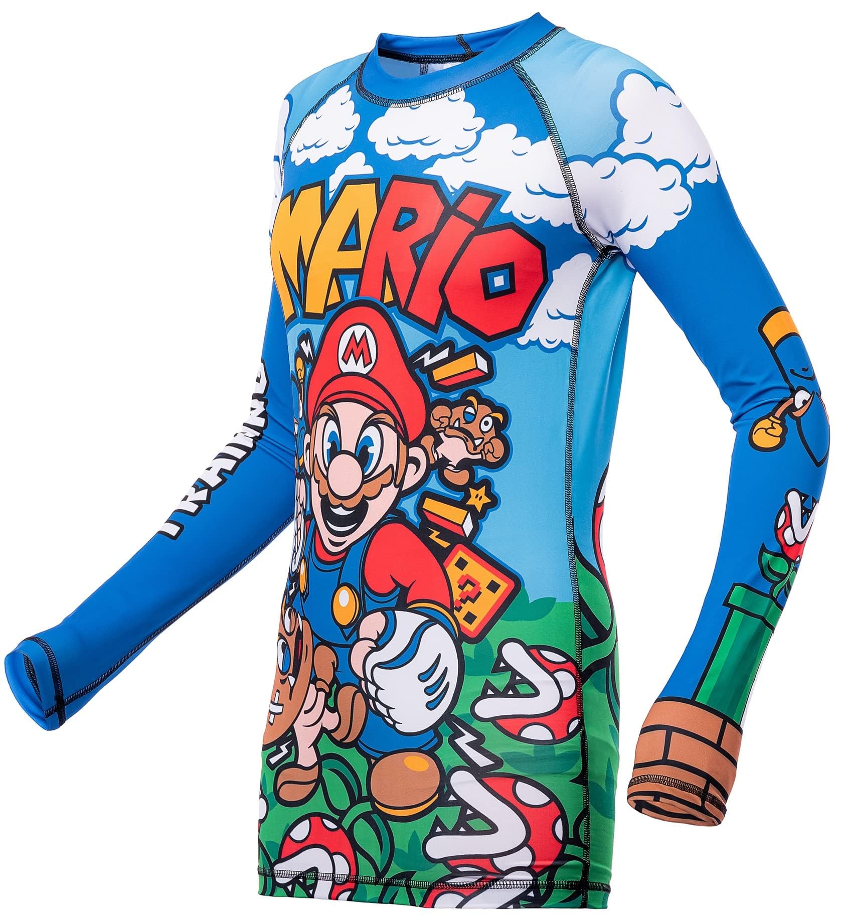 Hardcore Training Kids Rash Guard Kompressionshemd Lange Ärmel Kinder Fitness BJJ Grundschicht Sportbekleidung