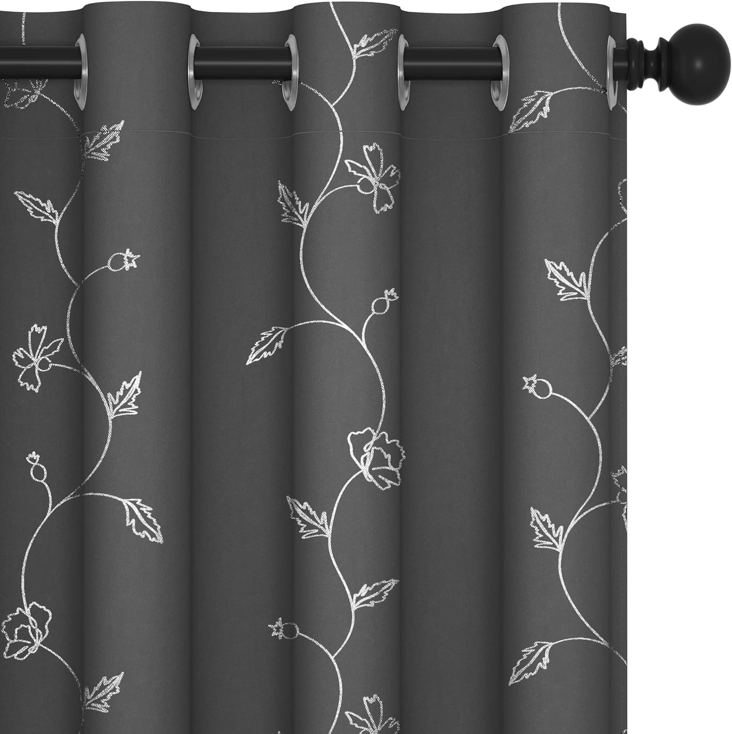 Deconovo Blackout Curtains for Bedroom, Thermal Insulated