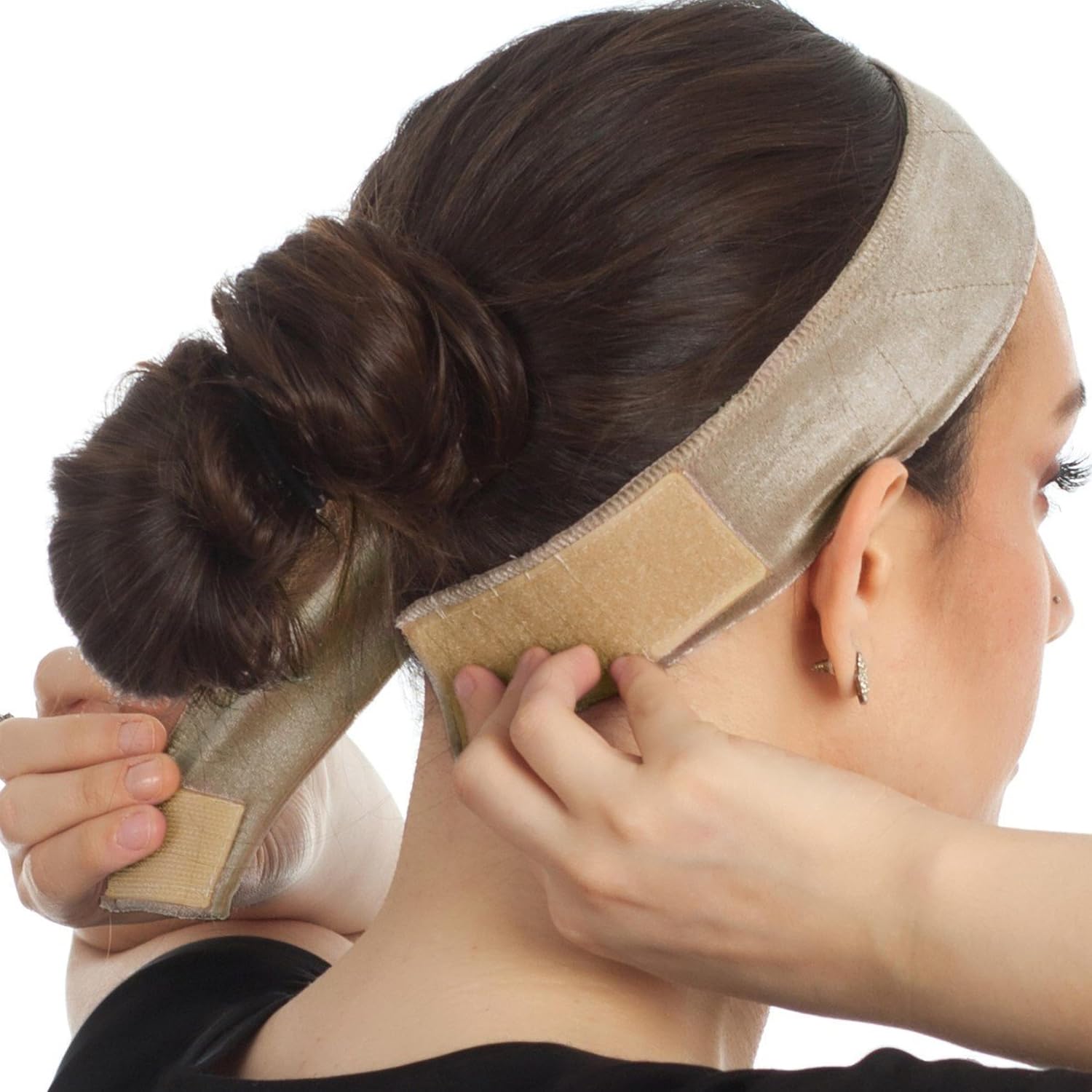 Wig Headband For Synthetic Hair, Wigs Hair Accessory by The Hair Grip - Grey