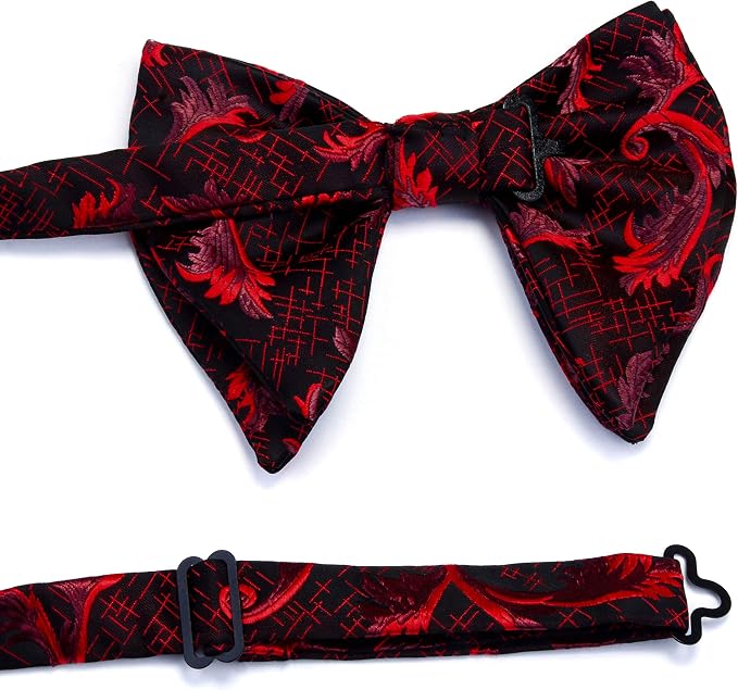 Set de corbata y pañuelo de bolsillo floral GUSLESON miniatura 4