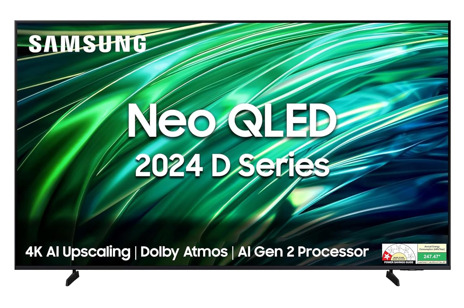 Samsung 138 cm (55 inches) Neo-QLED 4K Mini LED QNX1D Series AI Smart TV QA55QNX1DAULXL (Graphite Black) Samsung 138 cm (55 inches) Neo-QLED 4K Mini LED QNX1D Series AI Smart TV QA55QNX1DAULXL (Graphite Black)