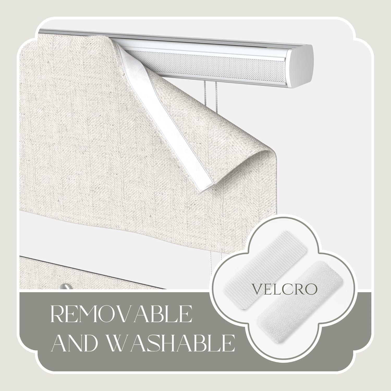 Top Down Bottom Up Cordless Roman Shade, Blackout or Light Filtering TDBU Roman Blind for Window, Thermal Insulated, UV Protection, Custom Size for Home, Office, Drill TDBU Type