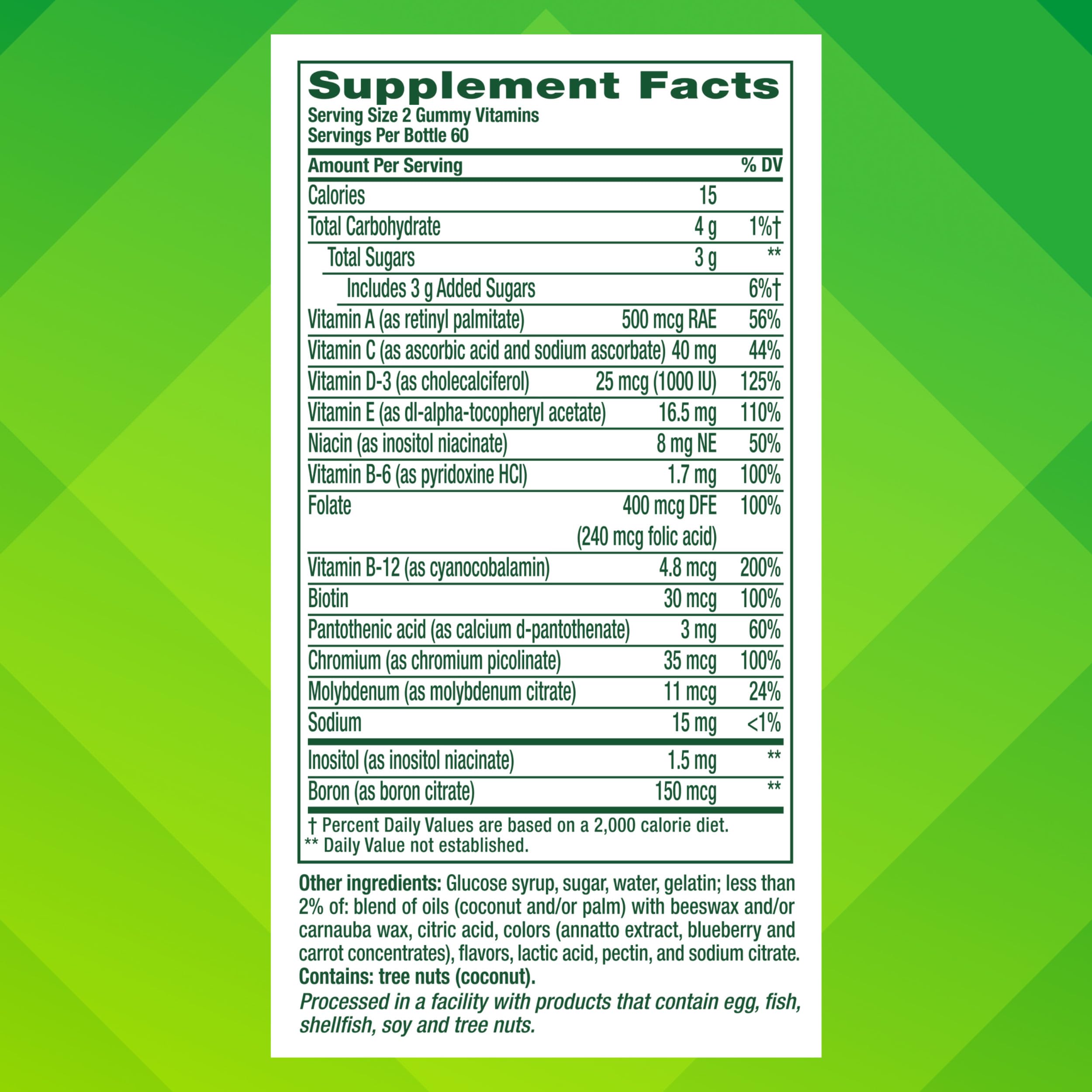 Vitafusion Adult Gummy Vitamins, 120 Count