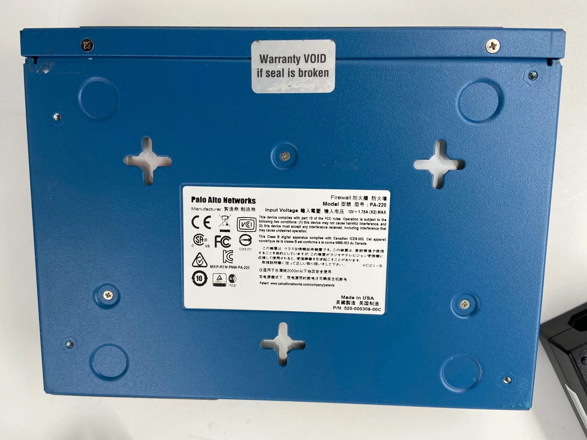 Palo Alto 8ポート PA-220 2台セットで Palo Alto Networks PA-220 Lab Unit Next-Gen Firewall Bundle