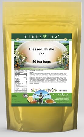 Blessed Thistle Tea 50 tea bags, ZIN 427509