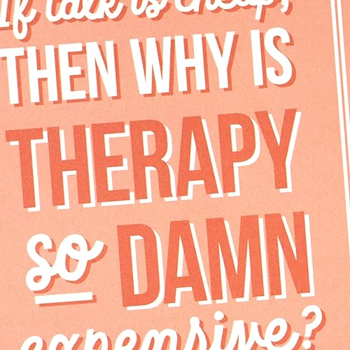 Miniatura 4 de Hallmark Tarjeta de apoyo divertida de Shoebox (Por qué la terapia es cara)