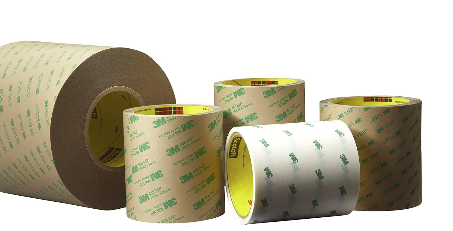 3M™ Adhesive Transfer Tape 9453LE, Clear, 12 in x 180 yd