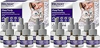 Vista 11 de FELIWAY Optimum - Recambios calmantes para gatos de 30 días para difusor de feromonas, paquete de 6 x 1.6 fl oz, ayuda a reducir los signos comunes