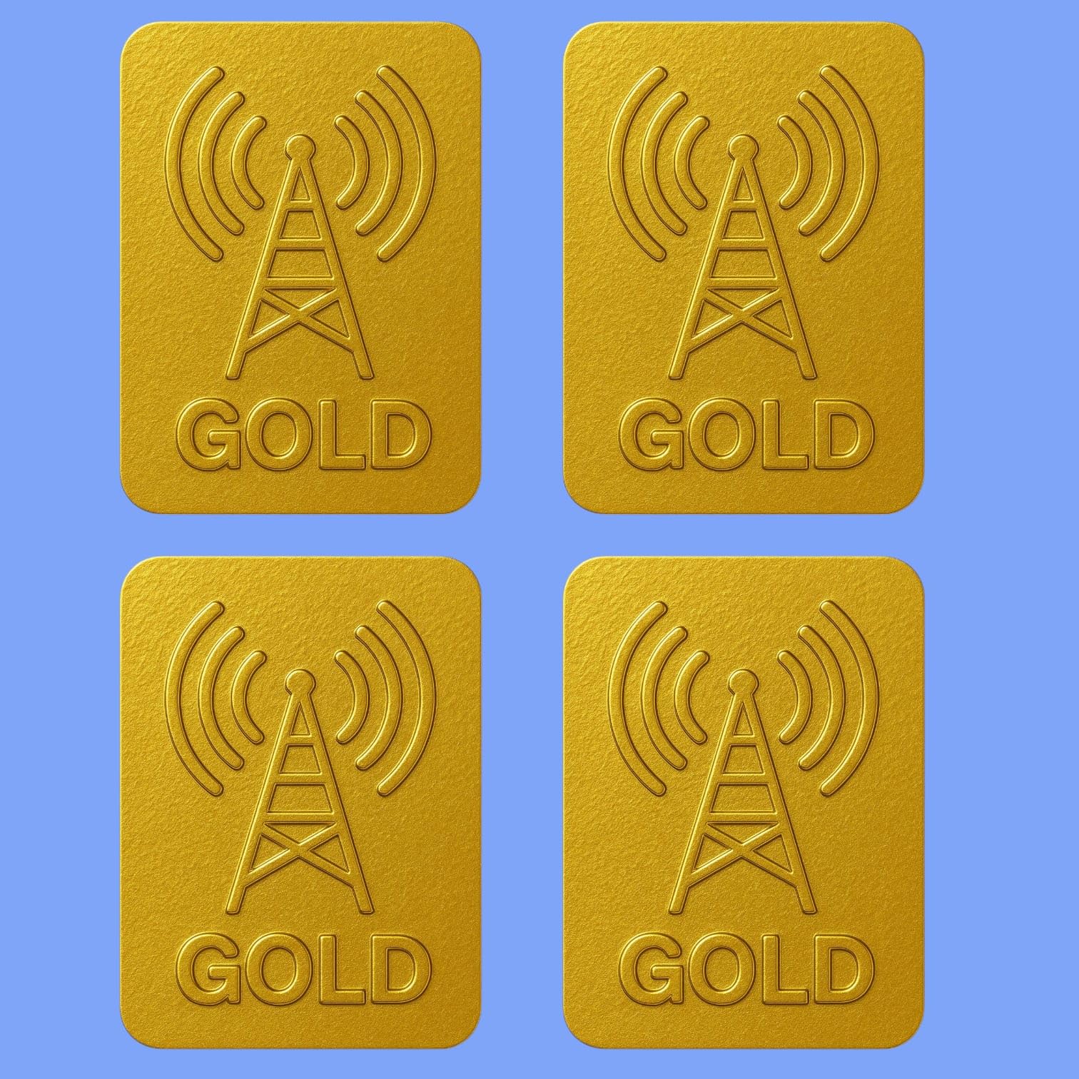 Radiation Guard Mobile Chip Gold Sticker for Safer Lifestyle and Daily Health-image-27