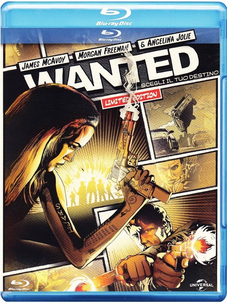 Wanted Scegli il tuo destino (reel heroes) [Bluray] [IT Import