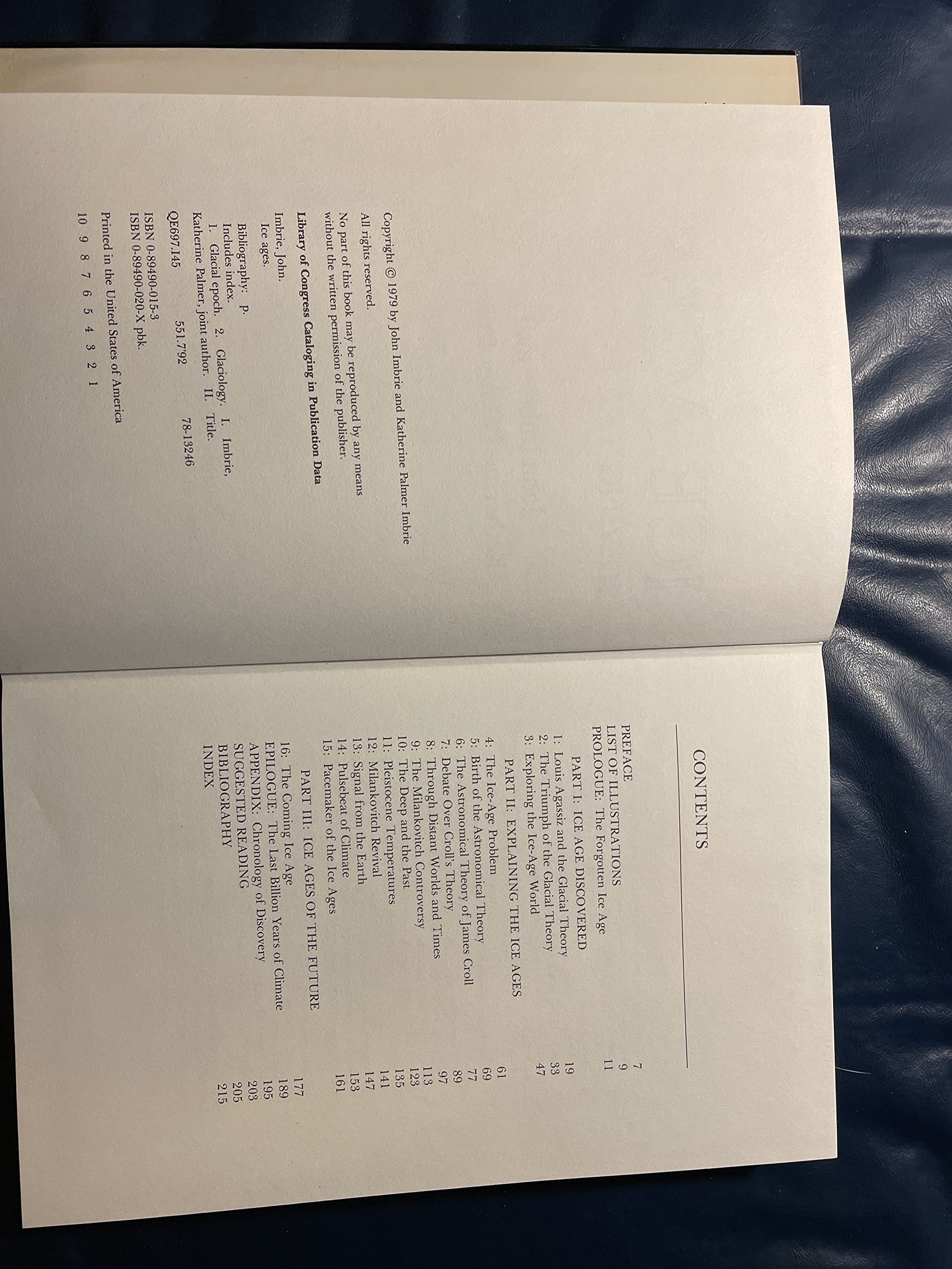 Ice Ages: Solving the Mystery Imbrie, John - PT04