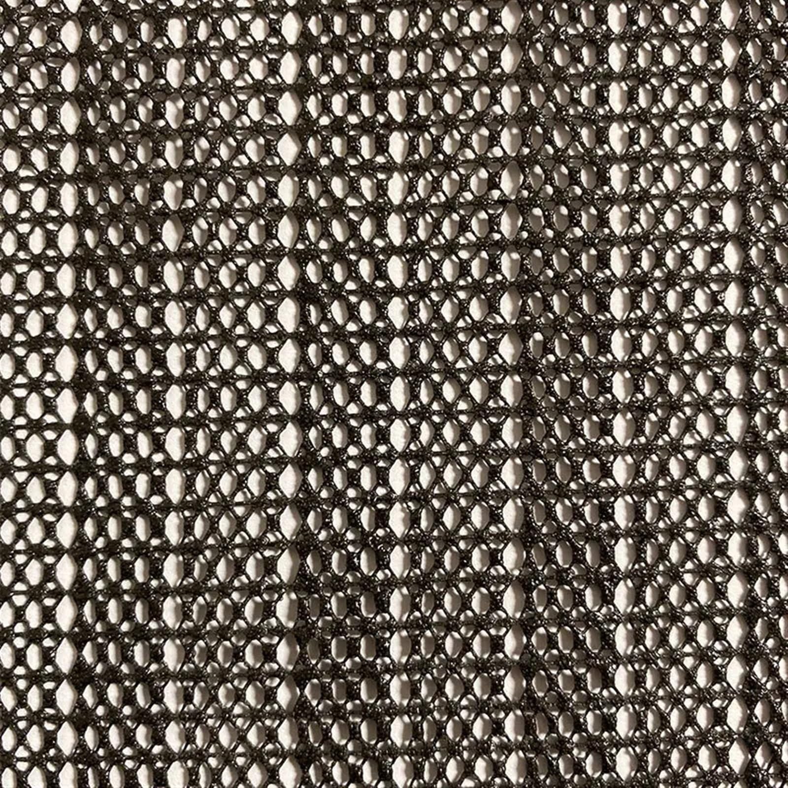Tapis antidérapant 2PCS Schwarze rutschfeste Unterlage, rutschfeste PVC-Matte, rutschfestes Schaumnetz, rutschfeste Teppichmatte, rutschfeste Kissentisch-Antirutschmatte