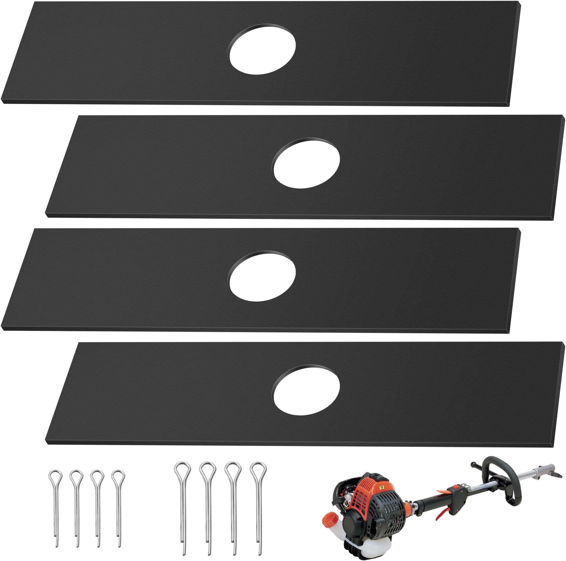 4 Pack 7.5" (1" Center Hole) 71-85719 Edger Blades Compatible with Craftsman 85719 79240, Echo 720-237-001, Ryobi 613223, S-tihl 4133-713-4101, Maruyama 216062 and Green Machine 237001 Edger