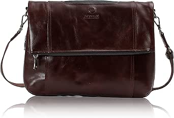 Amazon [DUBS∞DOUBLES\SINCE 1983] [ダブルス] DOUBLES 牛革 レザー ショルダーバッグ マチ幅拡張