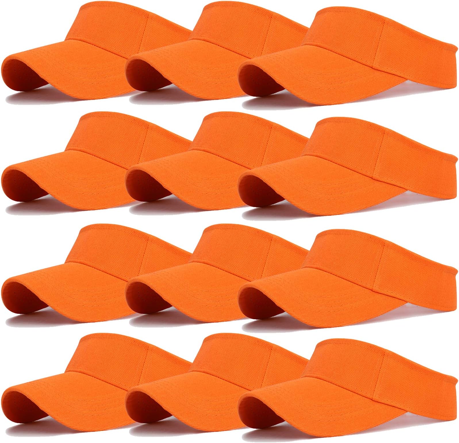 UltrafunUnisex Sports Sun Visor Adjustable UV Protection Sun Hat Cap for Beach Pool Golf Tennis