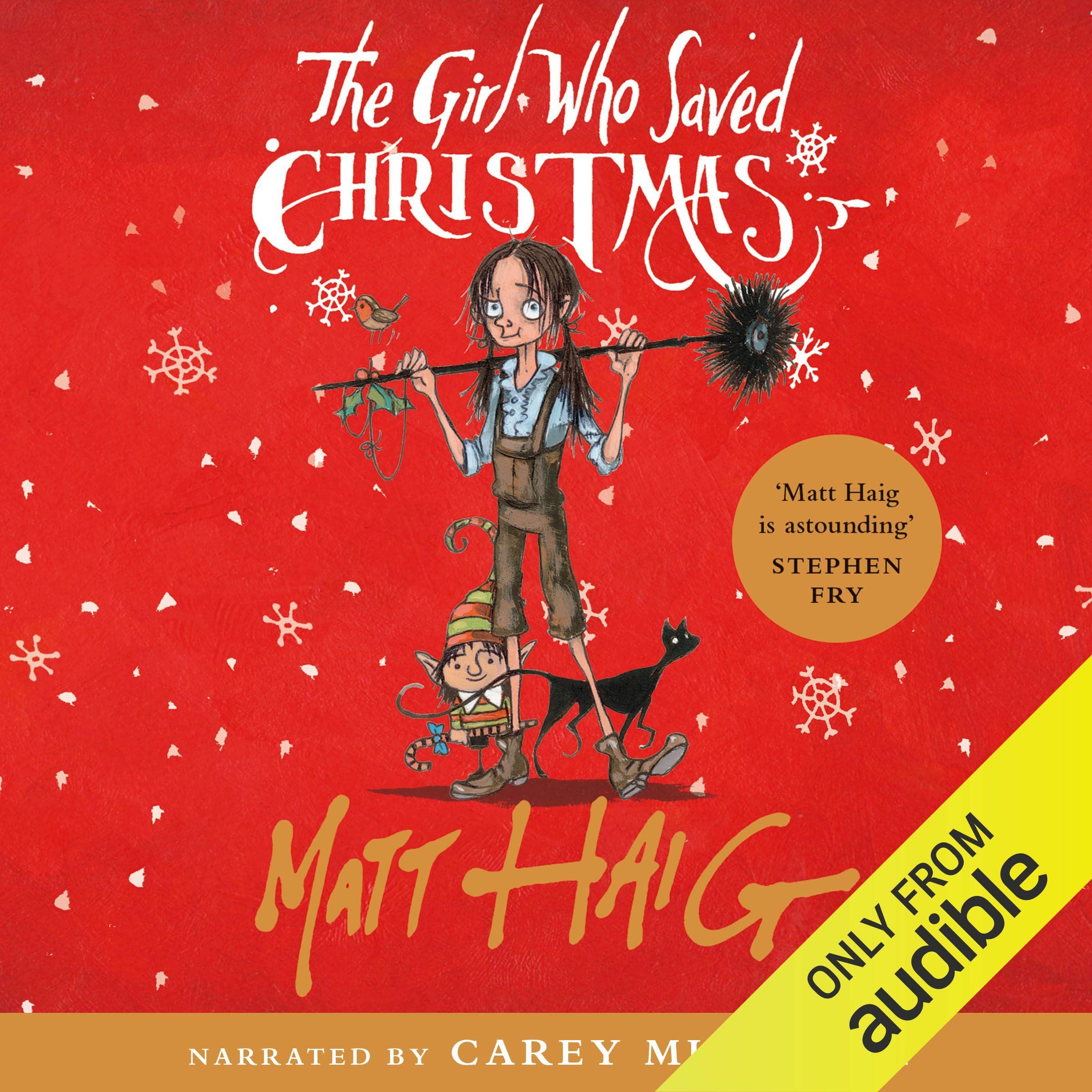 Cover art for The Girl Who Saved Christmas