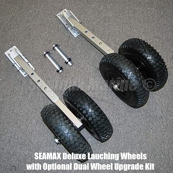 14 Dual Wheels Upgrade Kit for Seamax New 2020 Version Deluxe Launching Wheels System