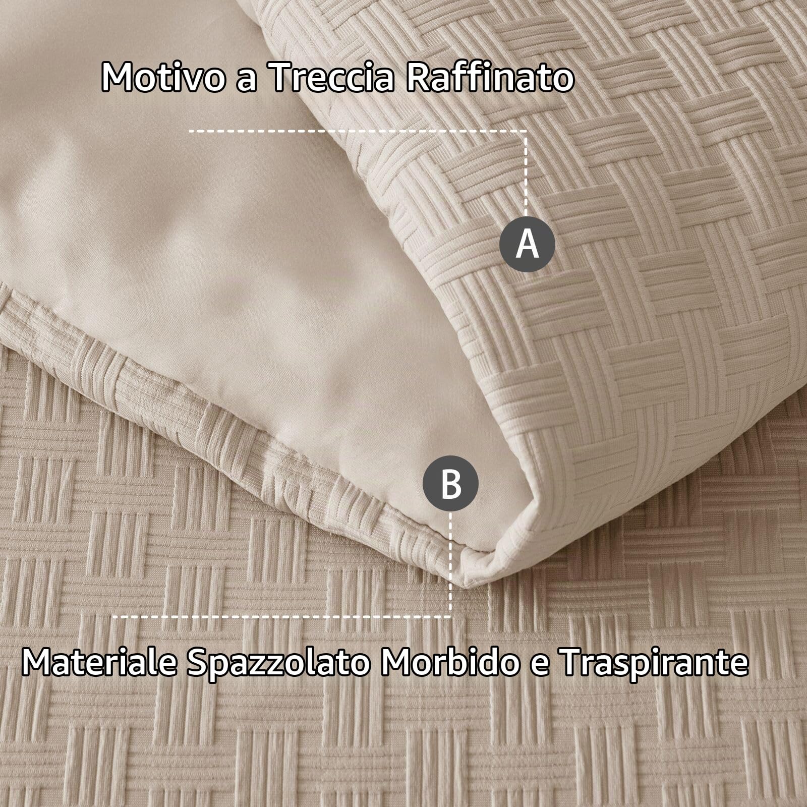Whale Flotilla Piumino Letto Matrimoniale Reversibile Jacquard 220x240 cm