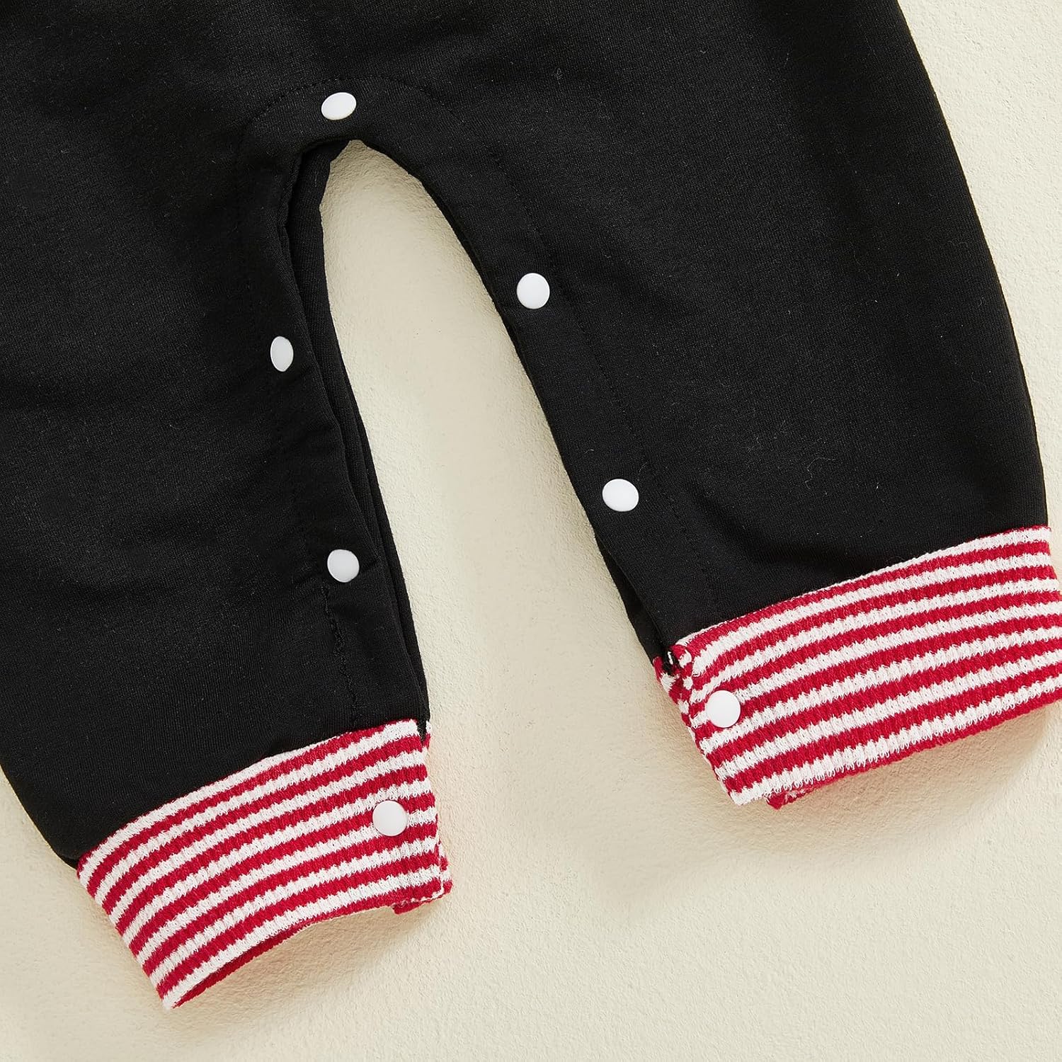 Baby Boy Mardi Gras Outfit Striped Long Sleeve Romper Tractor Overall Pants Hat 3 Pcs Set Cute Baby Boy Clothes - Image 6