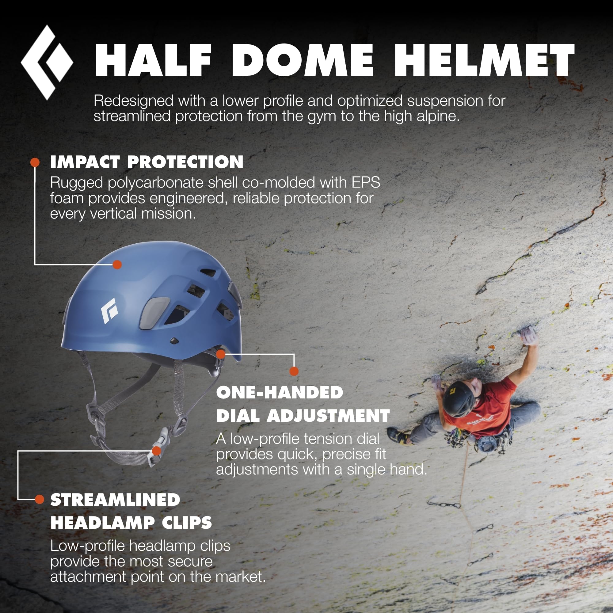 Black Diamond Half Dome Helmet - SS23 - ML