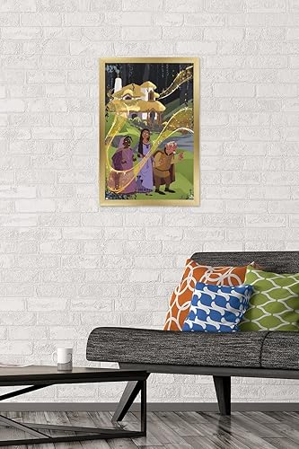 Miniatura 6 de Trends International Disney Wish - Póster de collage 1 (familiar), 14.72 x 22.37 pulgadas, versión premium sin marco