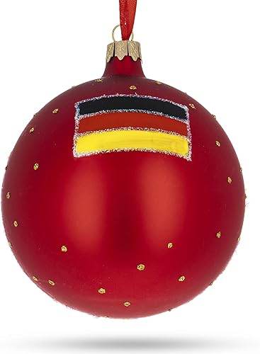 Miniatura 2 de Castillo de Neuschwanstein, Fussen, Alemania, bola de cristal, adorno navideño de 4 pulgadas