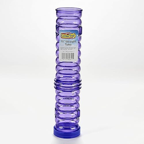 Kaytee CritterTrail Fun-nel - Tubos rectos para hábitat para animales pequeños de 10 pulgadas