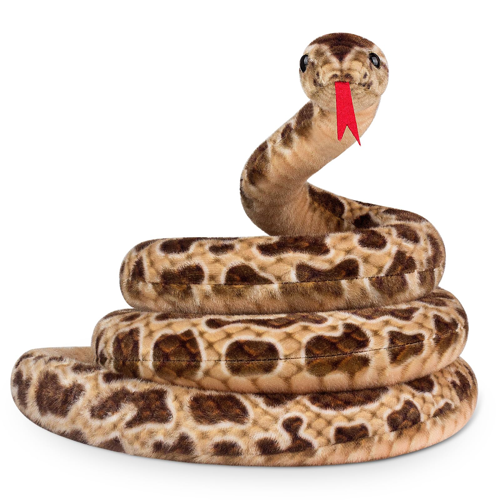 Amazon.com: Hozzi Giant Boa Constrictor Large Stuffed Animal Snake