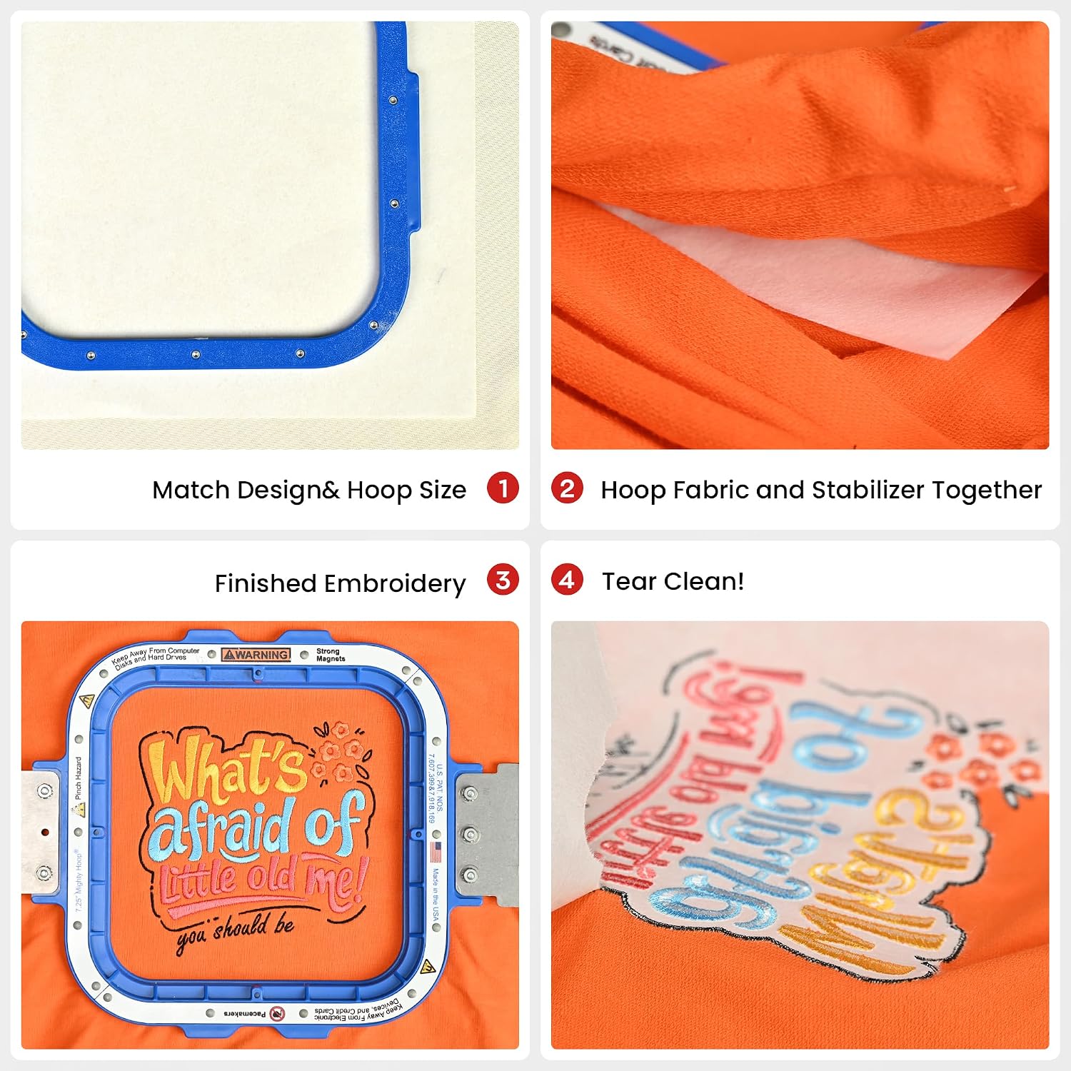 Richword Selected 12" x 25 Yard roll Tear Away+Cut Away+Wash Away Embroidery Stabilizer