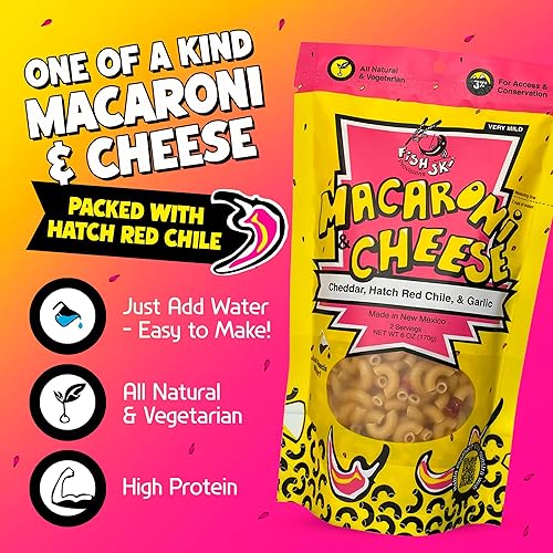 Miniatura 9 de FishSki - Macarrones con queso, paquete variado rojo y verde (2 paquetes de 6 onzas) 6.00 oz cada uno