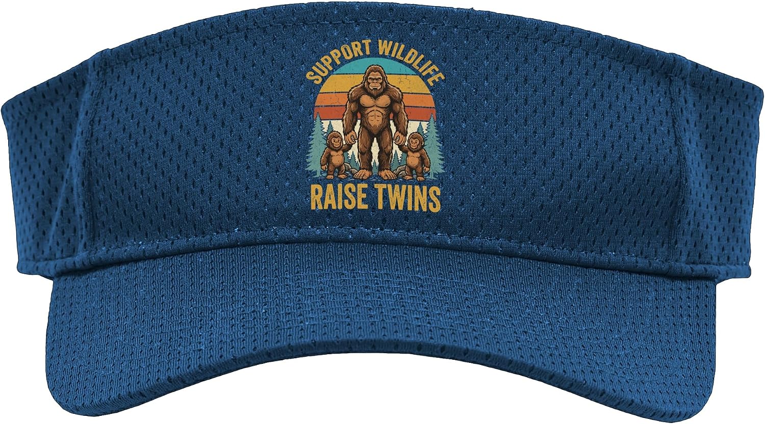 Support Wildlife Raise Twins Sport Sun Visor