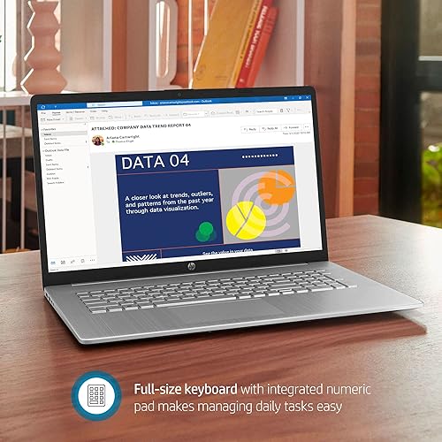 Miniatura 4 de HP Computadoras portátiles con pantalla táctil de 17 pulgadas 2023 - AMD Ryzen 5 7530U - Computadora portátil Windows11 - 16GB RAM 1TB SSD - USB C -
